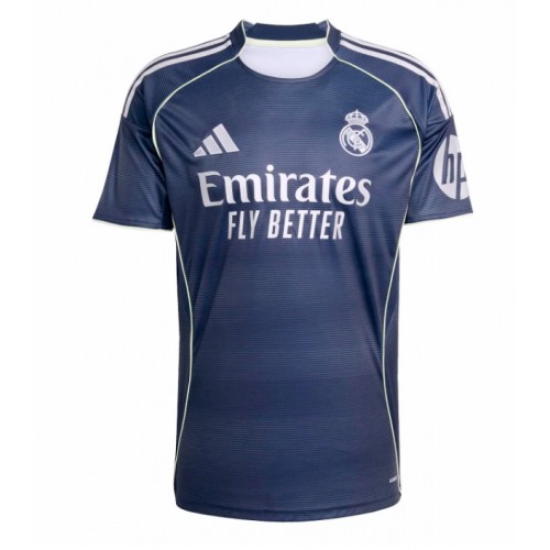 Real Madrid Kylian Mbappe #9 Venkovní Dres 2025-26 Krátkým Rukávem Real Madrid Kylian Mbappe #9 Venkovní Dres 2025-26 Krátkým Rukávem