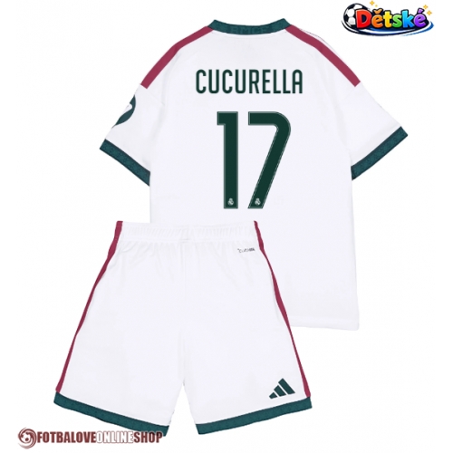 Real Madrid Marc Cucurella #17 Domácí dres komplet pro Děti 2026-27 Krátkým Rukávem (+ Krátké kalhoty)