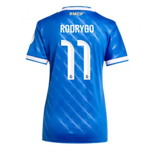 Real Madrid Rodrygo Goes #11 Alternativní Dres pro Dámy 2025-26 Krátkým Rukávem Real Madrid Rodrygo Goes #11 Alternativní Dres pro Dámy 2025-26 Krátkým Rukávem