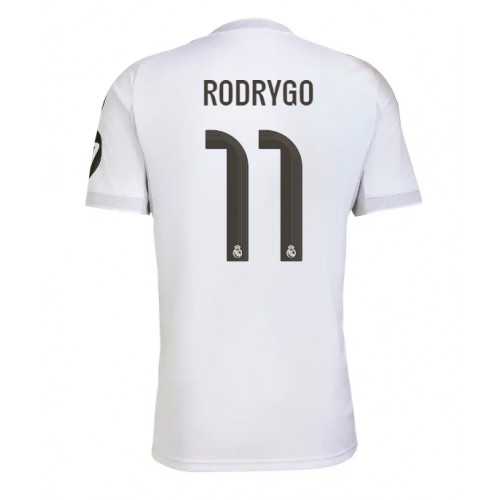 Real Madrid Rodrygo Goes #11 Domácí Dres 2025-26 Krátkým Rukávem Real Madrid Rodrygo Goes #11 Domácí Dres 2025-26 Krátkým Rukávem
