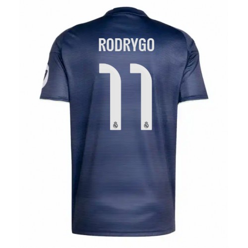 Real Madrid Rodrygo Goes #11 Venkovní Dres 2025-26 Krátkým Rukávem Real Madrid Rodrygo Goes #11 Venkovní Dres 2025-26 Krátkým Rukávem