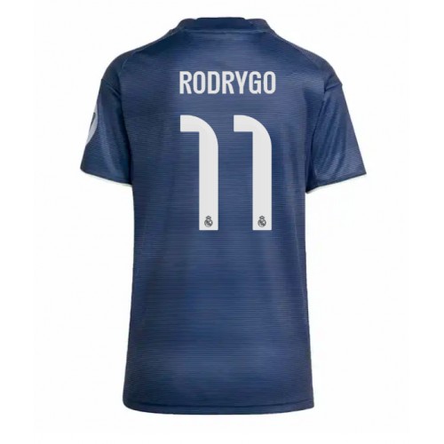 Real Madrid Rodrygo Goes #11 Venkovní Dres pro Dámy 2025-26 Krátkým Rukávem Real Madrid Rodrygo Goes #11 Venkovní Dres pro Dámy 2025-26 Krátkým Rukávem