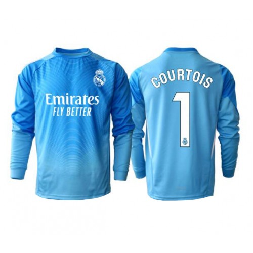 Real Madrid Thibaut Courtois #1 Brankář Domácí Dres 2025-26 Dlouhým Rukávem Real Madrid Thibaut Courtois #1 Brankář Domácí Dres 2025-26 Dlouhým Rukávem