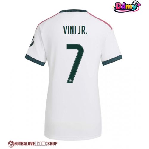 Real Madrid Vinicius Junior #7 Domácí Dres pro Dámy 2026-27 Krátkým Rukávem