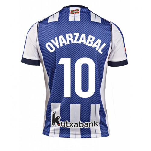 Real Sociedad Mikel Oyarzabal #10 Domácí Dres 2025-26 Krátkým Rukávem Real Sociedad Mikel Oyarzabal #10 Domácí Dres 2025-26 Krátkým Rukávem
