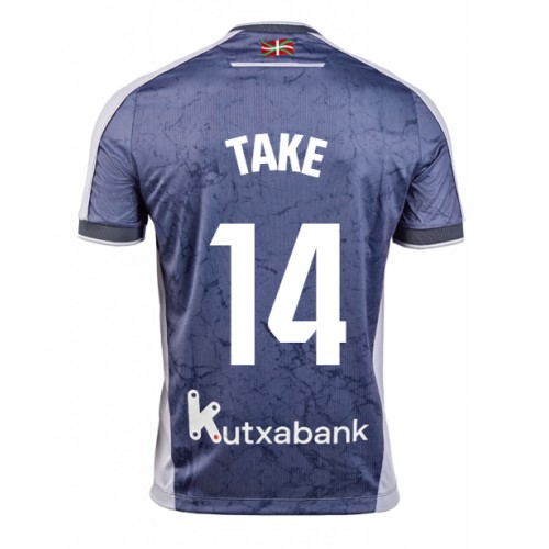 Real Sociedad Takefusa Kubo #14 Venkovní Dres 2025-26 Krátkým Rukávem Real Sociedad Takefusa Kubo #14 Venkovní Dres 2025-26 Krátkým Rukávem
