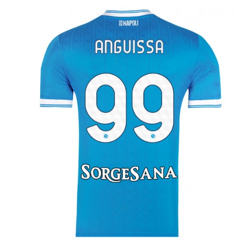 SSC Napoli Frank Anguissa #99 Domácí Dres 2025-26 Krátkým Rukávem SSC Napoli Frank Anguissa #99 Domácí Dres 2025-26 Krátkým Rukávem