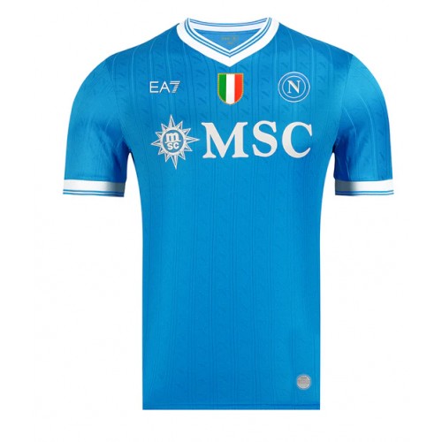 SSC Napoli Rasmus Hojlund #19 Domácí Dres 2025-26 Krátkým Rukávem SSC Napoli Rasmus Hojlund #19 Domácí Dres 2025-26 Krátkým Rukávem