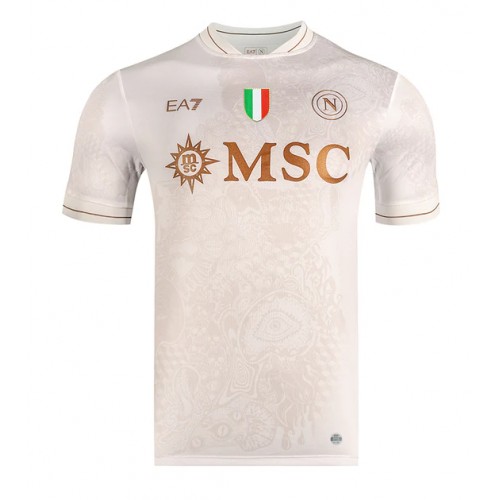 SSC Napoli Rasmus Hojlund #19 Venkovní Dres 2025-26 Krátkým Rukávem SSC Napoli Rasmus Hojlund #19 Venkovní Dres 2025-26 Krátkým Rukávem