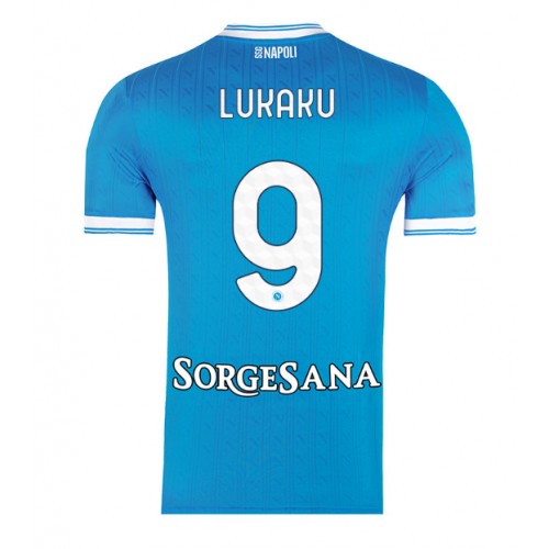 SSC Napoli Romelu Lukaku #9 Domácí Dres 2025-26 Krátkým Rukávem SSC Napoli Romelu Lukaku #9 Domácí Dres 2025-26 Krátkým Rukávem