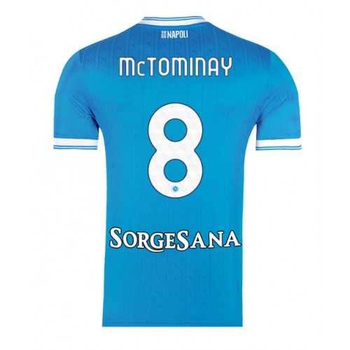 SSC Napoli Scott McTominay #8 Domácí Dres 2025-26 Krátkým Rukávem SSC Napoli Scott McTominay #8 Domácí Dres 2025-26 Krátkým Rukávem