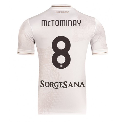 SSC Napoli Scott McTominay #8 Venkovní Dres 2025-26 Krátkým Rukávem SSC Napoli Scott McTominay #8 Venkovní Dres 2025-26 Krátkým Rukávem
