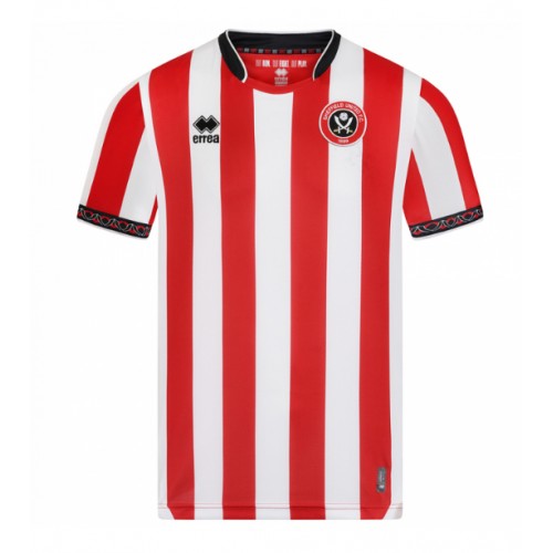 Sheffield United Gustavo Hamer #8 Domácí Dres 2025-26 Krátkým Rukávem Sheffield United Gustavo Hamer #8 Domácí Dres 2025-26 Krátkým Rukávem