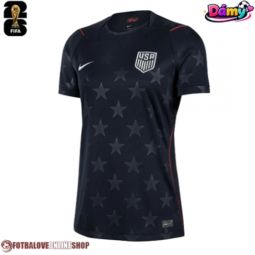 Spojené státy Chris Richards #3 Venkovní Dres pro Dámy MS 2026 Krátkým Rukávem