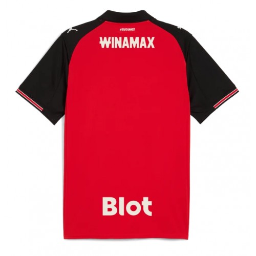 Stade Rennais Domácí Dres 2025-26 Krátkým Rukávem Stade Rennais Domácí Dres 2025-26 Krátkým Rukávem