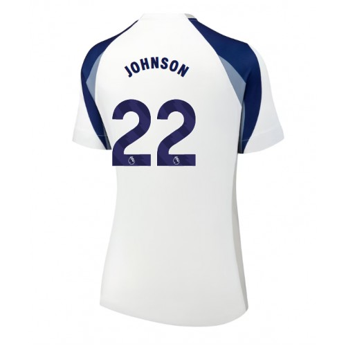 Tottenham Hotspur Brennan Johnson #22 Domácí Dres pro Dámy 2025-26 Krátkým Rukávem Tottenham Hotspur Brennan Johnson #22 Domácí Dres pro Dámy 2025-26 Krátkým Rukávem