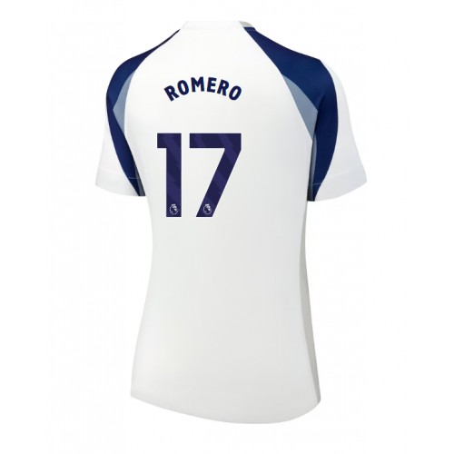 Tottenham Hotspur Cristian Romero #17 Domácí Dres pro Dámy 2025-26 Krátkým Rukávem Tottenham Hotspur Cristian Romero #17 Domácí Dres pro Dámy 2025-26 Krátkým Rukávem
