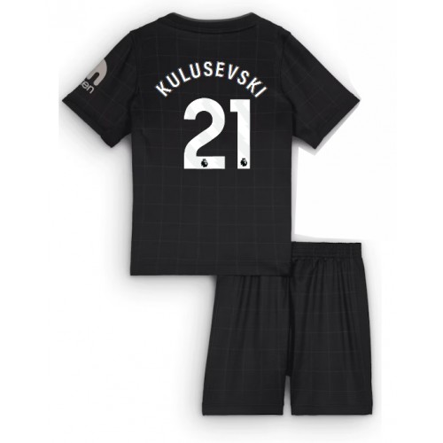 Tottenham Hotspur Dejan Kulusevski #21 Venkovní dres komplet pro Děti 2025-26 Krátkým Rukávem (+ Krátké kalhoty) Tottenham Hotspur Dejan Kulusevski #21 Venkovní dres komplet pro Děti 2025-26 Krátkým Rukávem (+ Krátké kalhoty)