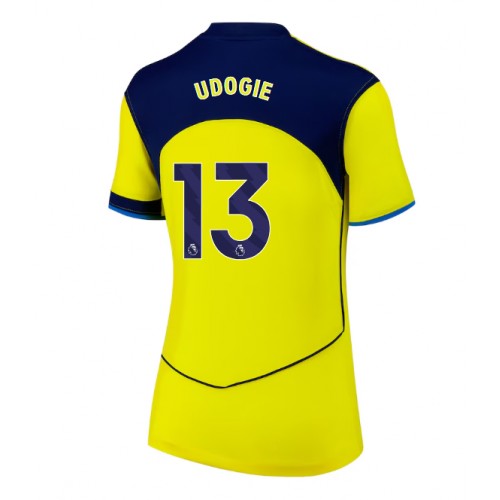 Tottenham Hotspur Destiny Udogie #13 Alternativní Dres pro Dámy 2025-26 Krátkým Rukávem Tottenham Hotspur Destiny Udogie #13 Alternativní Dres pro Dámy 2025-26 Krátkým Rukávem