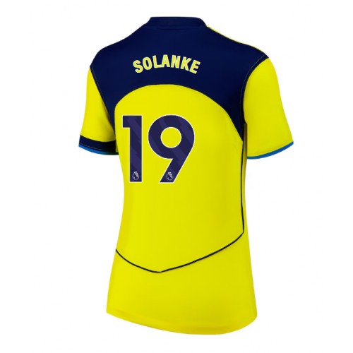 Tottenham Hotspur Dominic Solanke #19 Alternativní Dres pro Dámy 2025-26 Krátkým Rukávem Tottenham Hotspur Dominic Solanke #19 Alternativní Dres pro Dámy 2025-26 Krátkým Rukávem