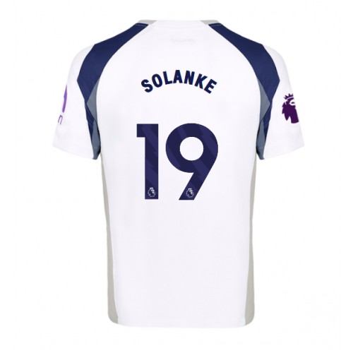 Tottenham Hotspur Dominic Solanke #19 Domácí Dres 2025-26 Krátkým Rukávem Tottenham Hotspur Dominic Solanke #19 Domácí Dres 2025-26 Krátkým Rukávem