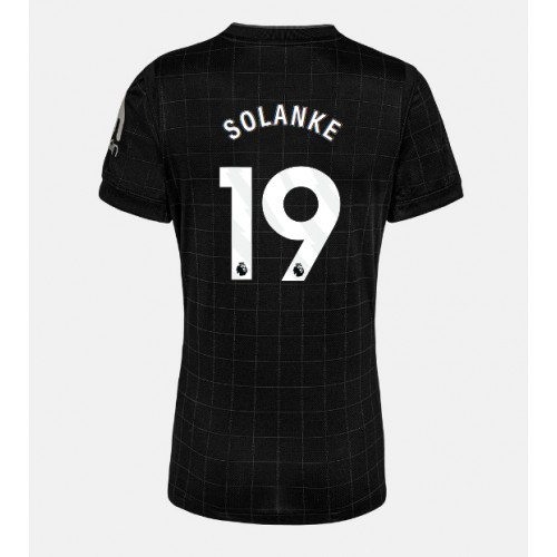 Tottenham Hotspur Dominic Solanke #19 Venkovní Dres pro Dámy 2025-26 Krátkým Rukávem Tottenham Hotspur Dominic Solanke #19 Venkovní Dres pro Dámy 2025-26 Krátkým Rukávem