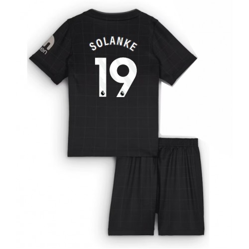 Tottenham Hotspur Dominic Solanke #19 Venkovní dres komplet pro Děti 2025-26 Krátkým Rukávem (+ Krátké kalhoty) Tottenham Hotspur Dominic Solanke #19 Venkovní dres komplet pro Děti 2025-26 Krátkým Rukávem (+ Krátké kalhoty)