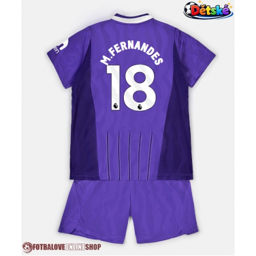 Tottenham Hotspur Mateus Fernandes #18 Alternativní dres komplet pro Děti 2026-27 Krátkým Rukávem (+ Krátké kalhoty)