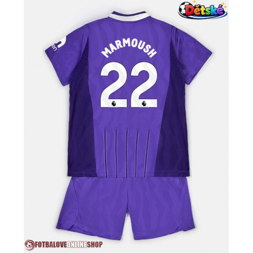 Tottenham Hotspur Omar Marmoush #22 Alternativní dres komplet pro Děti 2026-27 Krátkým Rukávem (+ Krátké kalhoty)