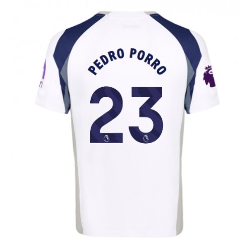 Tottenham Hotspur Pedro Porro #23 Domácí Dres 2025-26 Krátkým Rukávem Tottenham Hotspur Pedro Porro #23 Domácí Dres 2025-26 Krátkým Rukávem