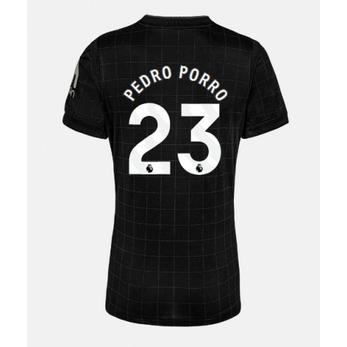 Tottenham Hotspur Pedro Porro #23 Venkovní Dres pro Dámy 2025-26 Krátkým Rukávem Tottenham Hotspur Pedro Porro #23 Venkovní Dres pro Dámy 2025-26 Krátkým Rukávem