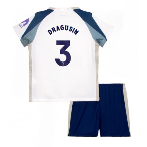 Tottenham Hotspur Radu Dragusin #3 Domácí dres komplet pro Děti 2025-26 Krátkým Rukávem (+ Krátké kalhoty) Tottenham Hotspur Radu Dragusin #3 Domácí dres komplet pro Děti 2025-26 Krátkým Rukávem (+ Krátké kalhoty)