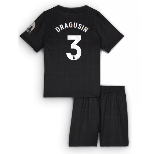 Tottenham Hotspur Radu Dragusin #3 Venkovní dres komplet pro Děti 2025-26 Krátkým Rukávem (+ Krátké kalhoty) Tottenham Hotspur Radu Dragusin #3 Venkovní dres komplet pro Děti 2025-26 Krátkým Rukávem (+ Krátké kalhoty)
