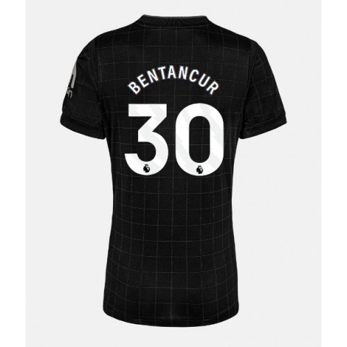 Tottenham Hotspur Rodrigo Bentancur #30 Venkovní Dres pro Dámy 2025-26 Krátkým Rukávem Tottenham Hotspur Rodrigo Bentancur #30 Venkovní Dres pro Dámy 2025-26 Krátkým Rukávem