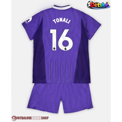 Tottenham Hotspur Sandro Tonali #16 Alternativní dres komplet pro Děti 2026-27 Krátkým Rukávem (+ Krátké kalhoty)