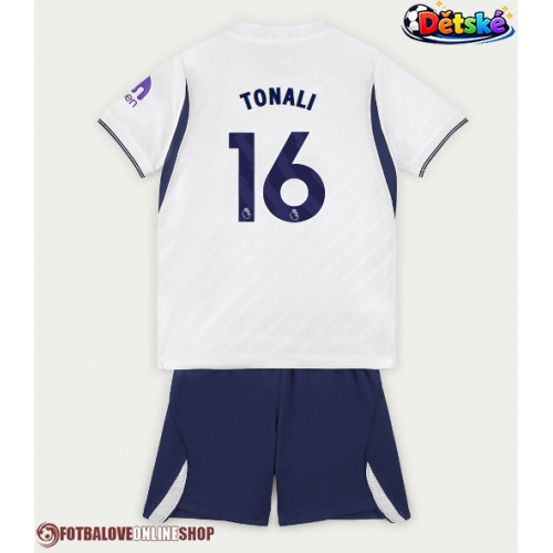 Tottenham Hotspur Sandro Tonali #16 Domácí dres komplet pro Děti 2026-27 Krátkým Rukávem (+ Krátké kalhoty)