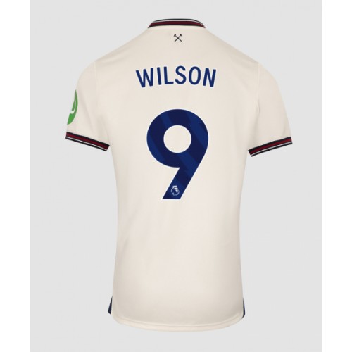 West Ham United Callum Wilson #9 Venkovní Dres 2025-26 Krátkým Rukávem West Ham United Callum Wilson #9 Venkovní Dres 2025-26 Krátkým Rukávem