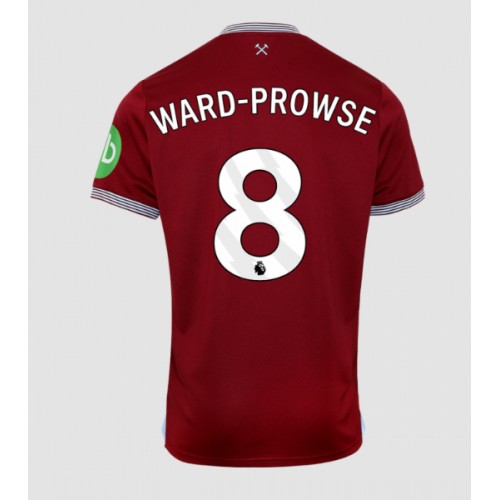 West Ham United James Ward-Prowse #8 Domácí Dres 2025-26 Krátkým Rukávem West Ham United James Ward-Prowse #8 Domácí Dres 2025-26 Krátkým Rukávem