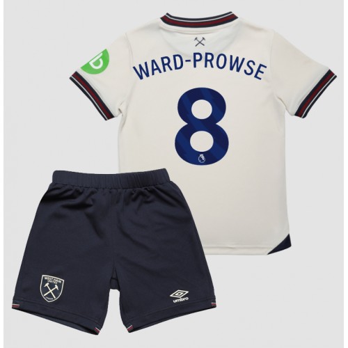 West Ham United James Ward-Prowse #8 Venkovní dres komplet pro Děti 2025-26 Krátkým Rukávem (+ Krátké kalhoty) West Ham United James Ward-Prowse #8 Venkovní dres komplet pro Děti 2025-26 Krátkým Rukávem (+ Krátké kalhoty)