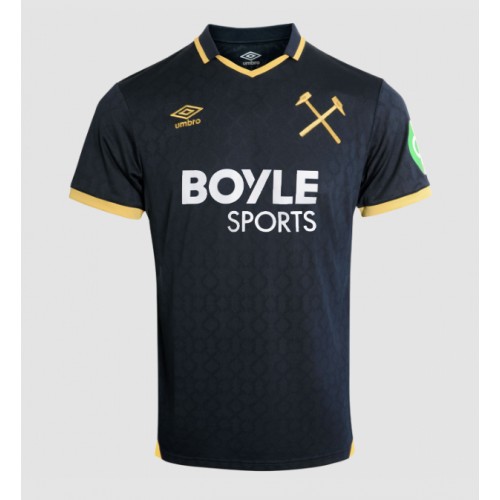 West Ham United Max Kilman #3 Alternativní Dres 2025-26 Krátkým Rukávem West Ham United Max Kilman #3 Alternativní Dres 2025-26 Krátkým Rukávem