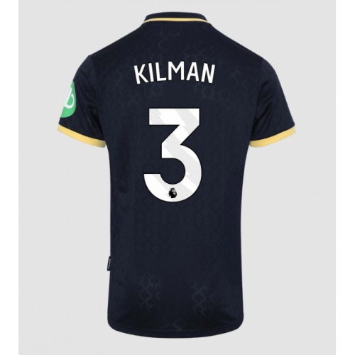 West Ham United Max Kilman #3 Alternativní Dres 2025-26 Krátkým Rukávem West Ham United Max Kilman #3 Alternativní Dres 2025-26 Krátkým Rukávem