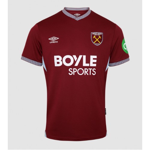 West Ham United Max Kilman #3 Domácí Dres 2025-26 Krátkým Rukávem West Ham United Max Kilman #3 Domácí Dres 2025-26 Krátkým Rukávem