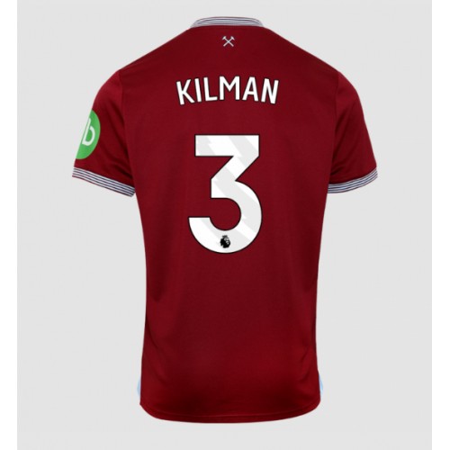 West Ham United Max Kilman #3 Domácí Dres 2025-26 Krátkým Rukávem West Ham United Max Kilman #3 Domácí Dres 2025-26 Krátkým Rukávem