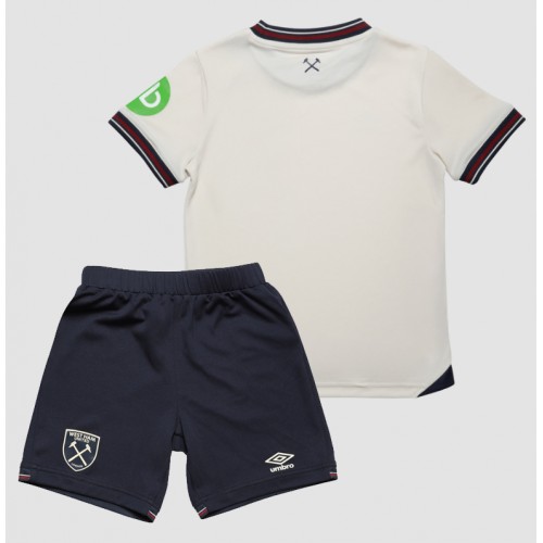 West Ham United Venkovní dres komplet pro Děti 2025-26 Krátkým Rukávem (+ Krátké kalhoty) West Ham United Venkovní dres komplet pro Děti 2025-26 Krátkým Rukávem (+ Krátké kalhoty)