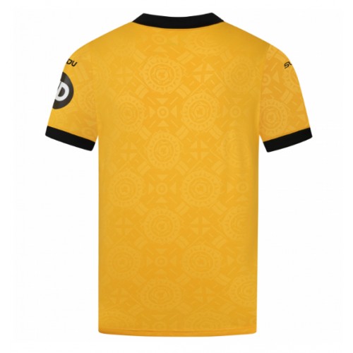 Wolves Domácí Dres 2025-26 Krátkým Rukávem Wolves Domácí Dres 2025-26 Krátkým Rukávem