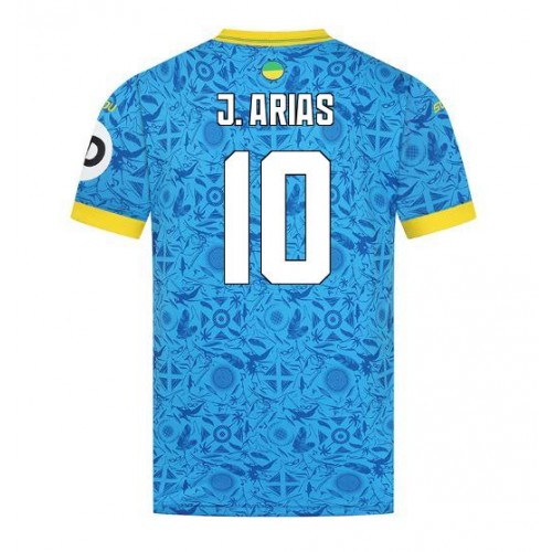 Wolves Jhon Arias #10 Alternativní Dres 2025-26 Krátkým Rukávem Wolves Jhon Arias #10 Alternativní Dres 2025-26 Krátkým Rukávem