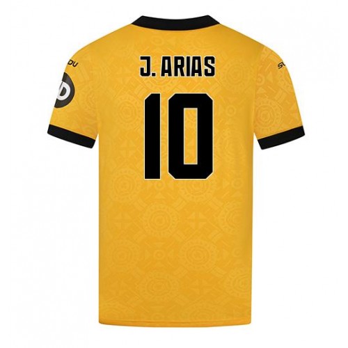 Wolves Jhon Arias #10 Domácí Dres 2025-26 Krátkým Rukávem Wolves Jhon Arias #10 Domácí Dres 2025-26 Krátkým Rukávem