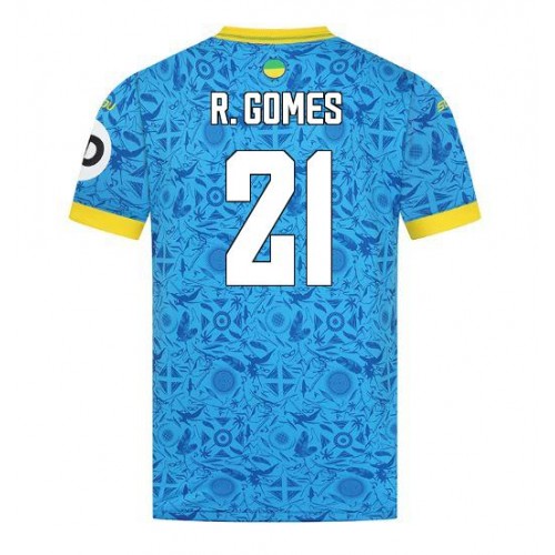 Wolves Rodrigo Gomes #21 Alternativní Dres 2025-26 Krátkým Rukávem Wolves Rodrigo Gomes #21 Alternativní Dres 2025-26 Krátkým Rukávem