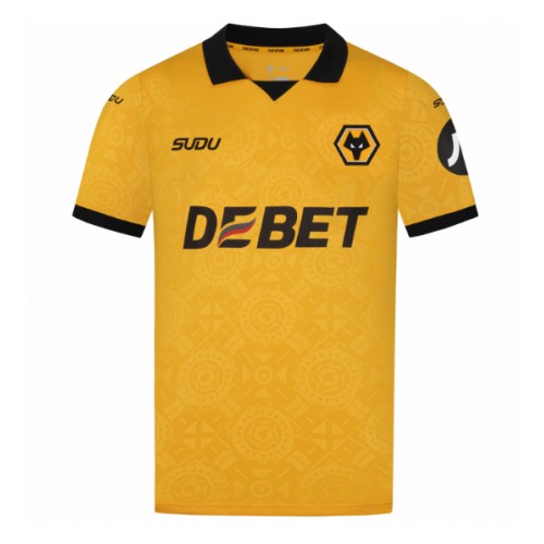 Wolves Rodrigo Gomes #21 Domácí Dres 2025-26 Krátkým Rukávem Wolves Rodrigo Gomes #21 Domácí Dres 2025-26 Krátkým Rukávem