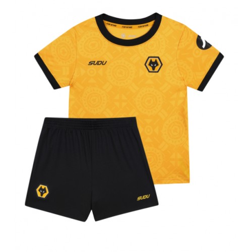 Wolves Rodrigo Gomes #21 Domácí dres komplet pro Děti 2025-26 Krátkým Rukávem (+ Krátké kalhoty) Wolves Rodrigo Gomes #21 Domácí dres komplet pro Děti 2025-26 Krátkým Rukávem (+ Krátké kalhoty)